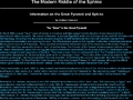 The Modern Riddle of the Sphinx