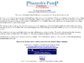 Pharaoh's Pump Foundation