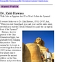 The Pennsylvania Gazette: Dr. Zahi Hawass